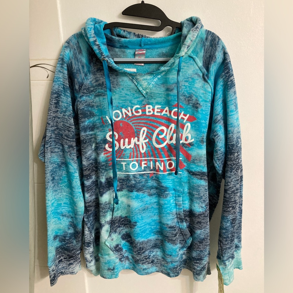 NWT MV Sport Burnout Hoodie